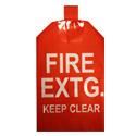 5# SMALL FIRE EXTINGUISHER COVER WITH WINDOW FC1W