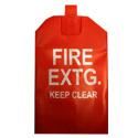 10# MEDIUM FIRE EXTINGUISHER COVER WITH WINDOW FC2W