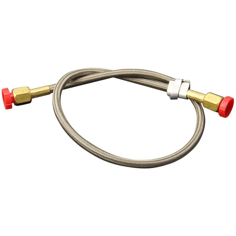8" Stainless Steel Actuation Hose  - 7/16-20 F